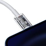 Baseus CATLYS-02 Lightning kabel 0,25 m Hvid