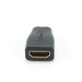 Gembird A-HDMI-FC kabel kønsskifter mini-HDMI Sort