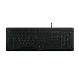 Contour Design Stream tastatur Universel USB QWERTZ Tysk Sort