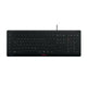 Contour Design Stream tastatur Universel USB QWERTZ Tysk Sort
