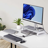 StarTech.com CABLE-ORGANIZER-LOCK kabelorganisator Skrivebord Kabelholder Sort