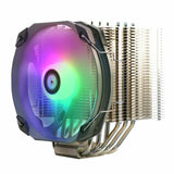 Thermalright HR-02 Plus Processor Køleplade/køler 14 cm Sølv, Hvid 1 stk