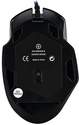Voxicon DM-GR650W-B mus Kontor Højre hånd USB Type-A Optisk 6400 dpi