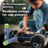 EnerGenie EG-BA-AAA10-01 husholdningsbatteri Genopladeligt batteri AAA Nikkel-Metalhydrid (NiMH)
