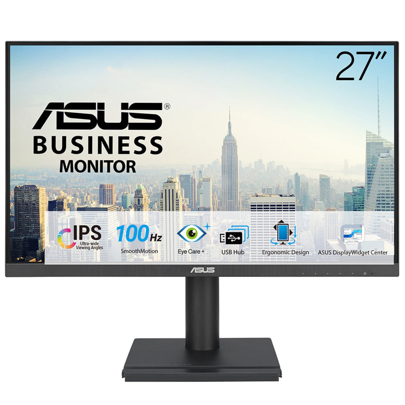 ASUS VA27DQFS computerskærm 68,6 cm (27") 1920 x 1080 pixel Fuld HD LCD Sort