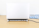 Manhattan 190398 dockingstation Ledningsført USB 3.2 Gen 1 (3.1 Gen 1) Type-C Grå