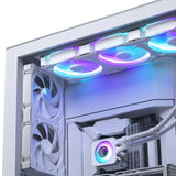 Phanteks Glacier One 420 D30 X2 Processor Alt-i-en væskekøler 14 cm Hvid 2 stk
