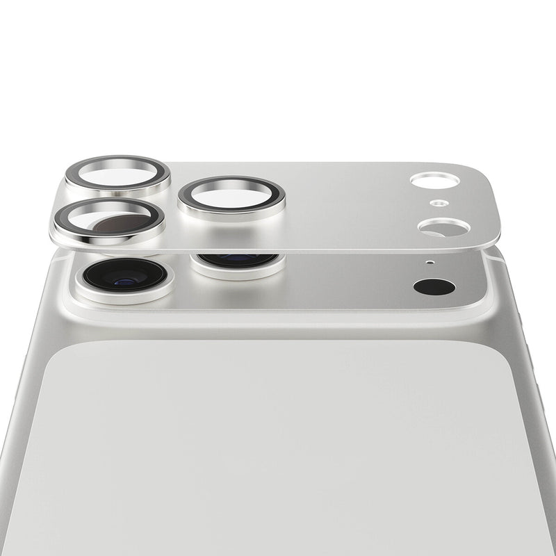 PanzerGlass ® Fender Kamerabeskytter Sølv iPhone 17 Pro Max