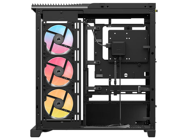 Corsair 4500X RS-R ARGB Tempered Glass Mid-Tower, Black Midi Tower Sort