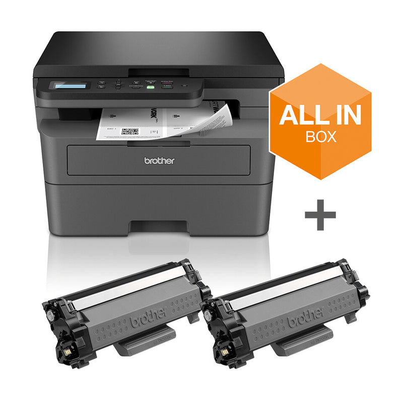 Brother DCP-L2627DWXL Multifunktionsprinter Laser A4 1200 x 1200 dpi 32 sider pr. minut Wi-Fi