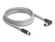 DeLOCK 80546 sensor- & aktuatorkabel 1 m RST M12 Grå
