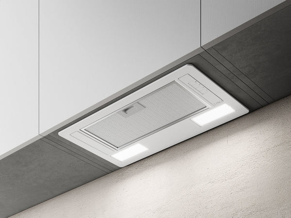 Elica Era C Indbygget Aluminium, Hvid 700 m³/t