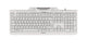 CHERRY KC 1000 SC tastatur Kontor USB QWERTY US engelsk Grå