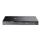 TP-Link Omada SG6428X netværksswitch Administreret L3 Gigabit Ethernet (10/100/1000) 1U Sort