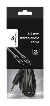 Gembird CCA-404-2M lydkabel 3.5mm Sort