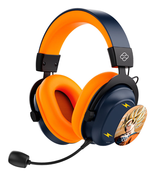 Blade DB2001 hovedtelefoner/headset Kabel & trådløs Spil USB Type-C Bluetooth Sort, Grå, Orange