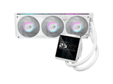 ASUS ROG Strix LC IV 360 ARGB LCD White Edition Processor Væskekølingssæt 12 cm Hvid