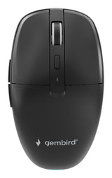 Gembird MUSW2-6B-01 mus Hjem Ambidextrous RF trådløs + Bluetooth Optisk 1600 dpi