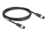 DeLOCK 80807 netværkskabel Sort 2 m Cat5e S/FTP (S-STP)