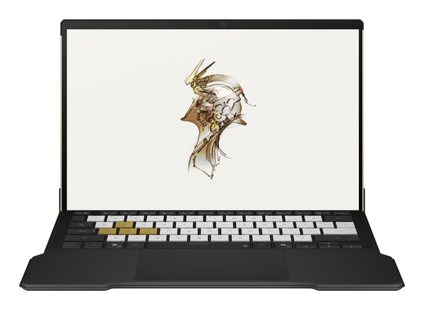 ASUS ROG Flow Z13-KJP GZ302EAC-RU178W AMD Ryzen AI Max+ 395 Hybrid (2-i-1) 34 cm (13.4") Berøringsskærm WQXGA 128 GB LPDDR5x-SDRAM 1 TB SSD Wi-Fi 7 (802.11be) Windows 11 Home Tysk Sort, Hvid, Guld