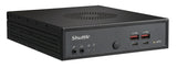 Shuttle Slim AI PC DN11H7 1,35 L størrelse PC Sort 155H Intel® SoC