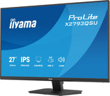 iiyama ProLite X2793QSU-B1 computerskærm 68,6 cm (27") 2560 x 1440 pixel Quad HD LED Sort