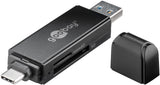 Goobay 58261 kortlæser USB Sort