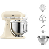 KitchenAid Artisan 5KSM185PS foodprocessor 300 W 4,8 L Cremefarvet