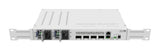 Mikrotik CRS504-4XQ-IN netværksswitch Administreret Fast Ethernet (10/100) Strøm over Ethernet (PoE) Hvid