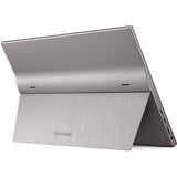 Viewsonic TD1655 computerskærm 39,6 cm (15.6") 1920 x 1080 pixel Fuld HD LED Berøringsskærm Multibruger Sort, Sølv