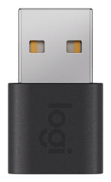 Logitech 956-000169 kabel kønsskifter USB-C USB-A Grafit