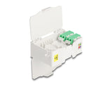 DeLOCK 88098 kabinet til fiberoptisk splejsning