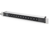 Digitus DN-95426 strømforsyningsenhed (PDU) 12 AC stikkontakt(er) 1U