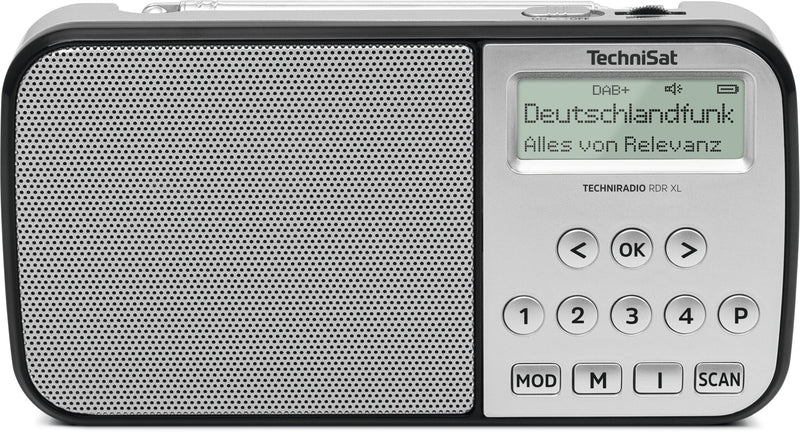 TechniSat TECHNIRADIO RDR XL Personligt Analog & digital Sølv