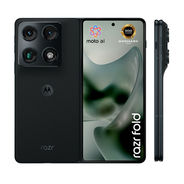 Motorola razr fold 20,6 cm (8.09") Dual SIM Android 16.0 5G USB Type-C 16 GB 512 GB 6000 mAh Sort