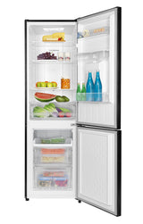Amica FK299.2FI (E) Fritstående 250 L Sort, Rustfrit stål
