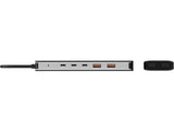 Sandberg 136-79 dockingstation Ledningsført USB 3.2 Gen 2 (3.1 Gen 2) Type-C Grå