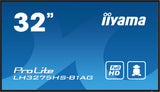 iiyama LH3275HS-B1AG skilte display Digital fladpaneldisplay 80 cm (31.5") LCD Wi-Fi 500 cd/m² Fuld HD Sort Indbygget processer Android 11 24/7