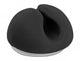 DeLOCK 18343 kabelorganisator Bord/Væg Kabelholder Sort 10 stk