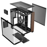 Antec C8 Curve Wood Full Tower Sort, Transparent, Træ