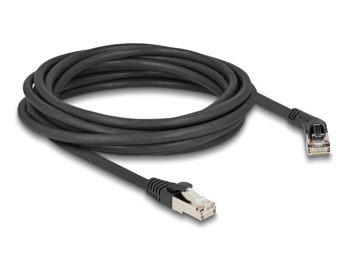 DeLOCK 80499 netværkskabel Sort 5 m Cat6a S/FTP (S-STP)