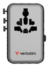 Verbatim 30191 oplader til mobil enhed Universel Sort Vekselstrøm Hurtig opladning Indendørs