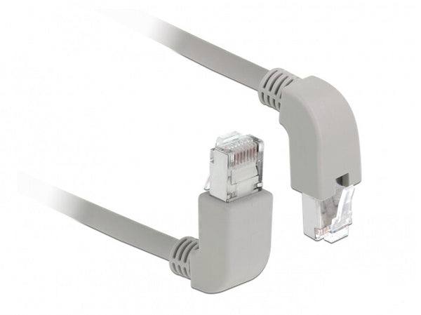 DeLOCK 85870 netværkskabel Grå 0,5 m Cat6a S/FTP (S-STP)