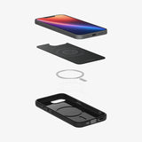 Spigen Liquid Air (MagFit) mobiltelefon etui 15,5 cm (6.1") Cover Sort