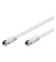 Goobay AKF 150 1.5m koaxial kabel 1,5 m Koaksial Hvid