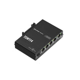 Teltonika TSW114000000 netværksswitch Ikke administreret Gigabit Ethernet (10/100/1000) Sort