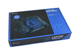 Vakoss LF-1860AL køling til laptop 43,2 cm (17") 1500 rpm Sort