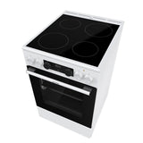 Gorenje GEC5C41WG Fritstående komfur Elektrisk Keramisk Hvid