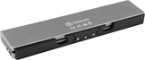 Voxicon DK-199B-G tastatur Bluetooth Nordisk Sort, Sølv