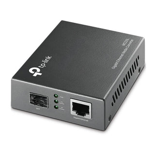TP-Link Omada MC220L netværksomformer til medie 1000 Mbit/s Multitilstand, Enkeltilstand Sort